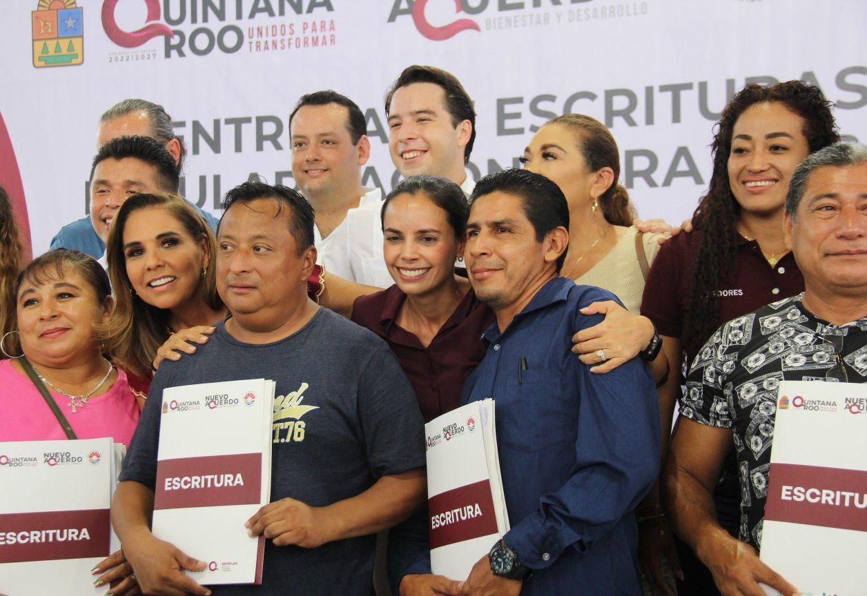 Garantiza Ana Paty Peralta regularización patrimonial de los Cancunenses