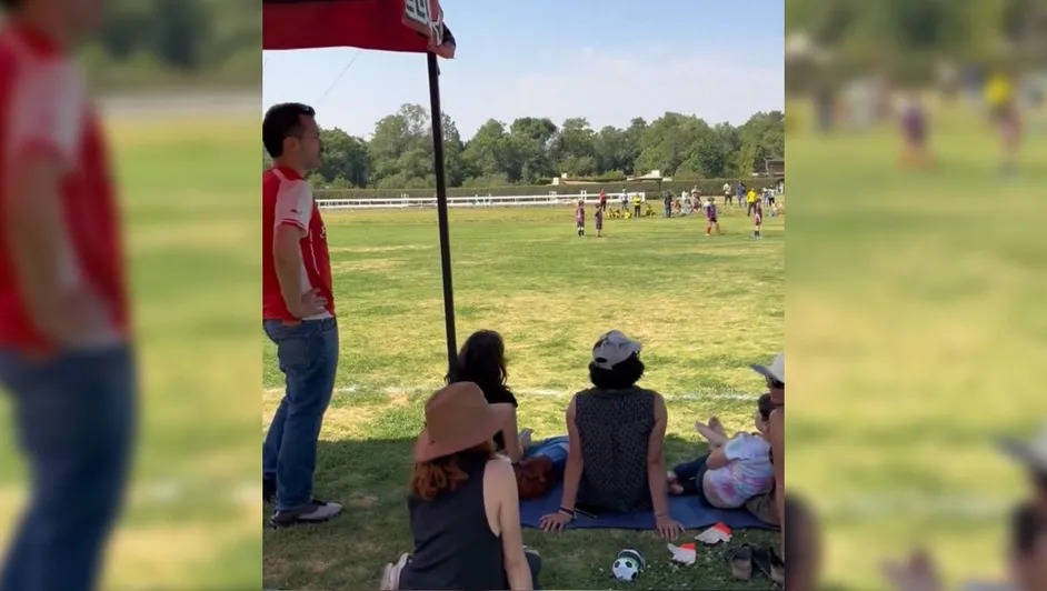 Máynez pausa campaña para acompañar a hijo a su primer partido de futbol