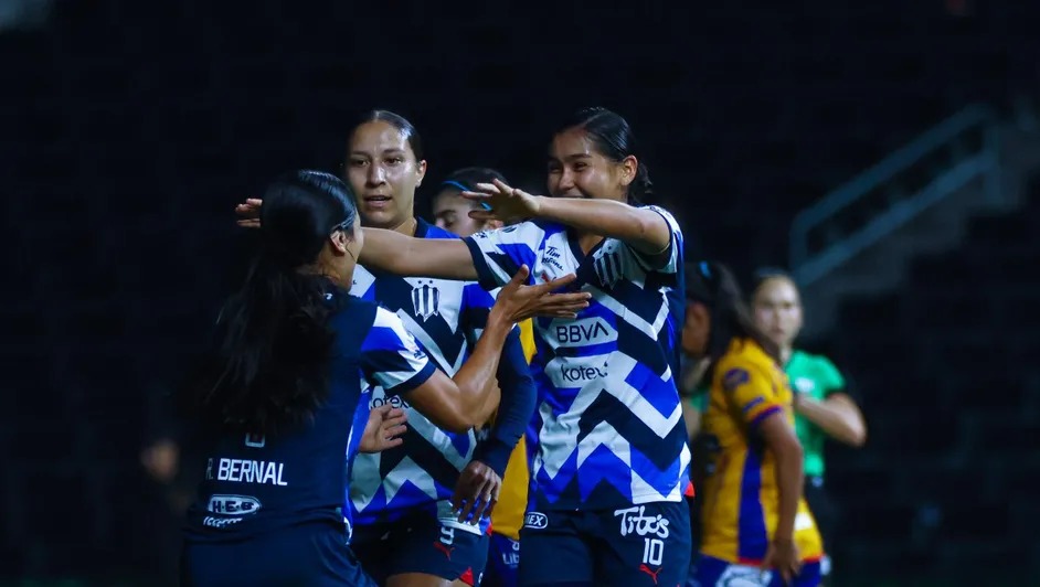 Rayadas recuperan el liderato de la Liga MX Femenil con goleada a San Luis