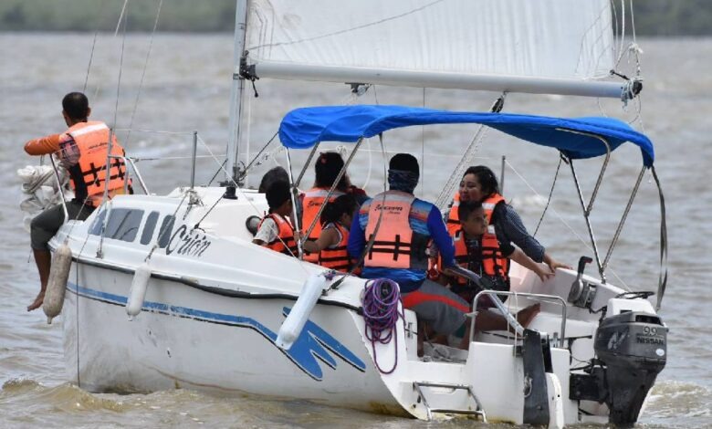 Darán paseos gratuitos en velero durante fin de semana en Bahía de Chetumal